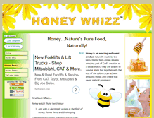 Tablet Screenshot of honey-whizz.com